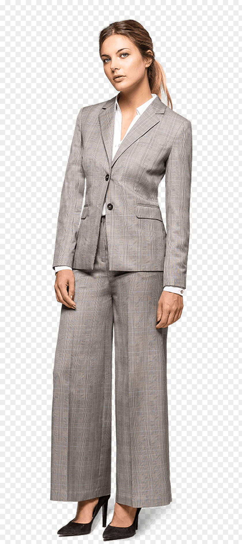 Grey Suit Blazer PNG