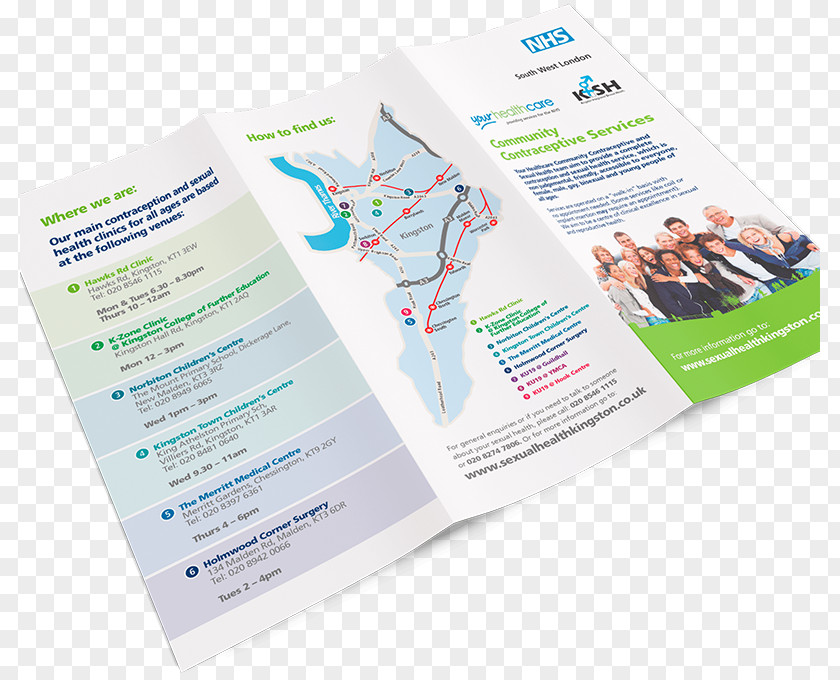 Health National Service Care Flyer Print Design PNG