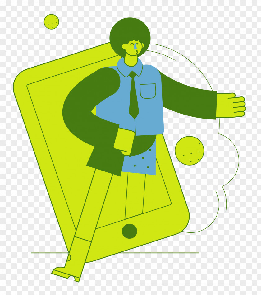 Logo Cartoon Character Green Meter PNG