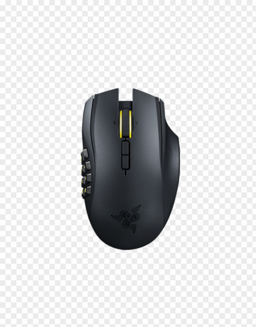 Mice Computer Mouse Razer Naga Inc. Wireless Dots Per Inch PNG