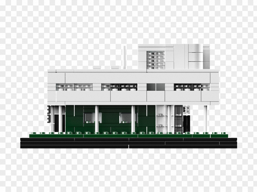Villa Savoye Fallingwater Lego Architecture PNG