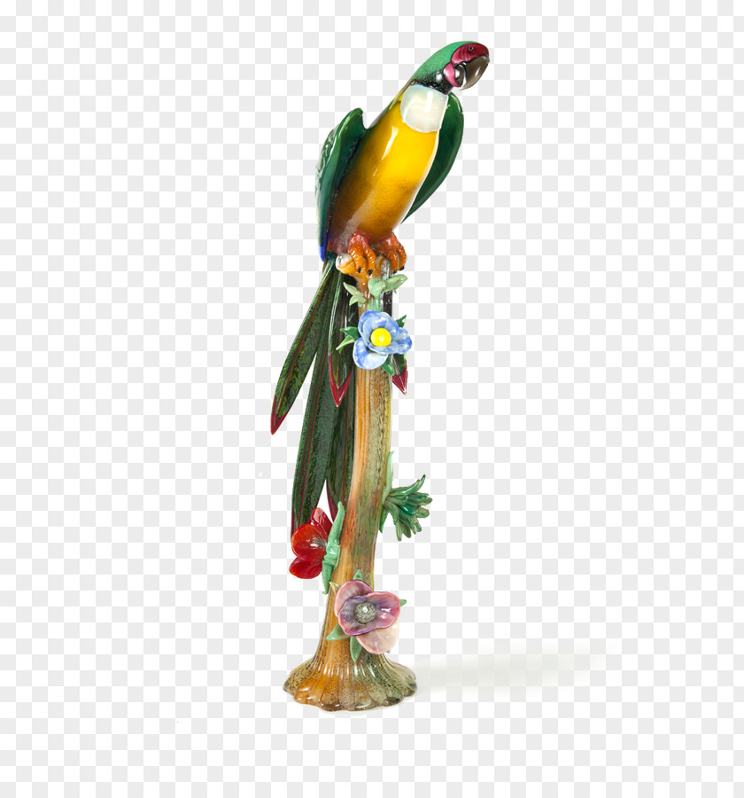 Feather Macaw Parakeet Beak Figurine PNG