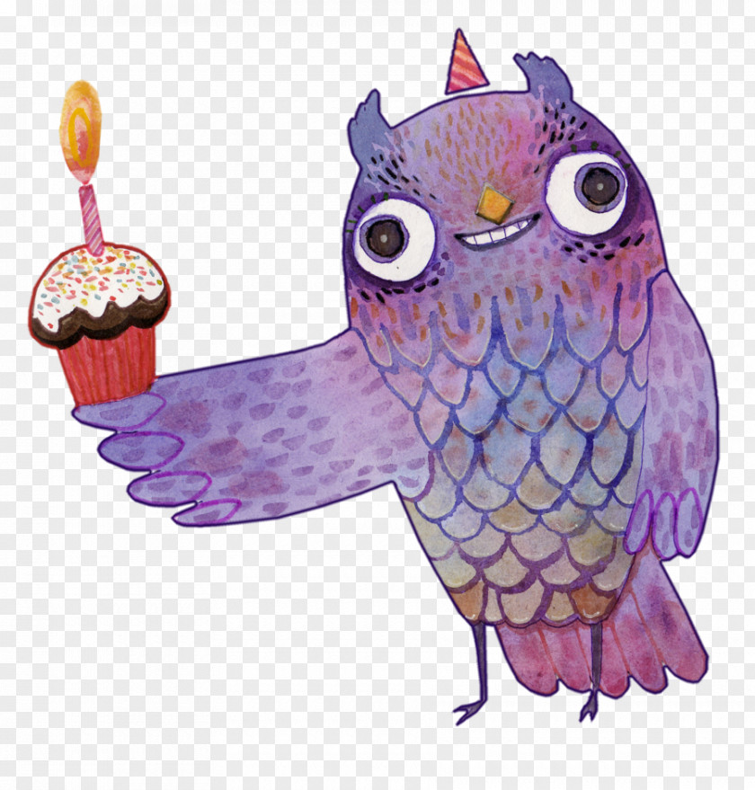Happy Owl Beak Bird Of Prey PNG