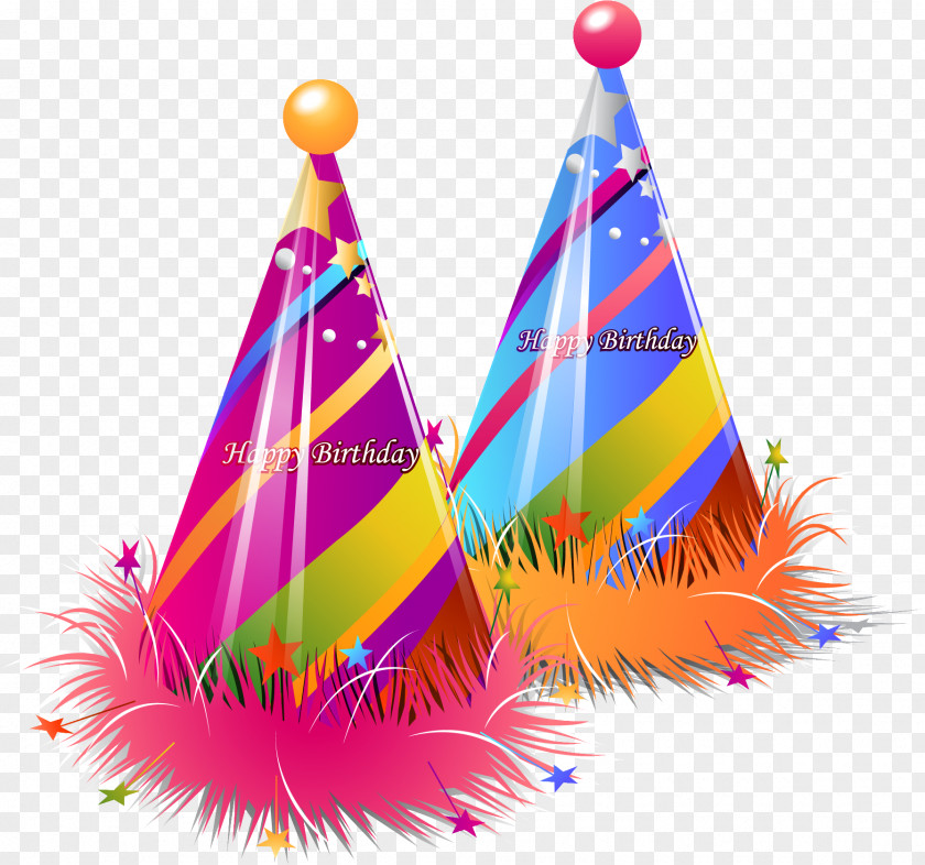 Party Happy Birthday Hat Clip Art PNG