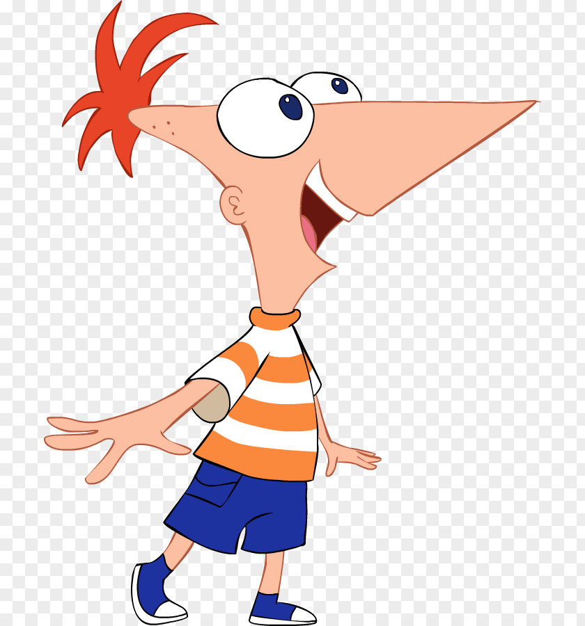 Phineas Flynn Ferb Fletcher Drawing Clip Art PNG