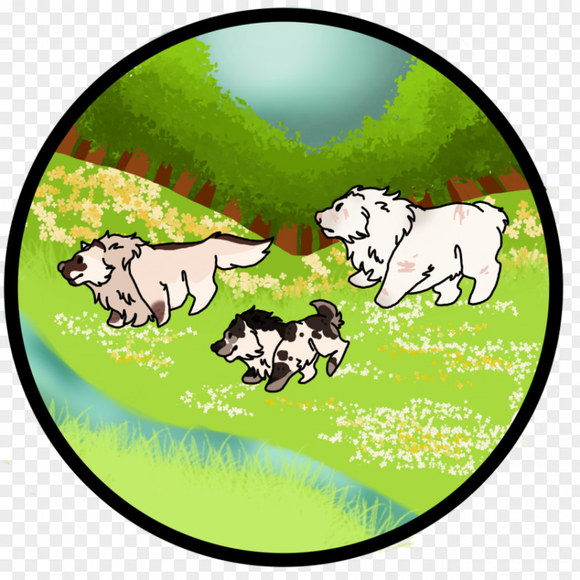 Sheep Dairy Cattle Dog Green PNG