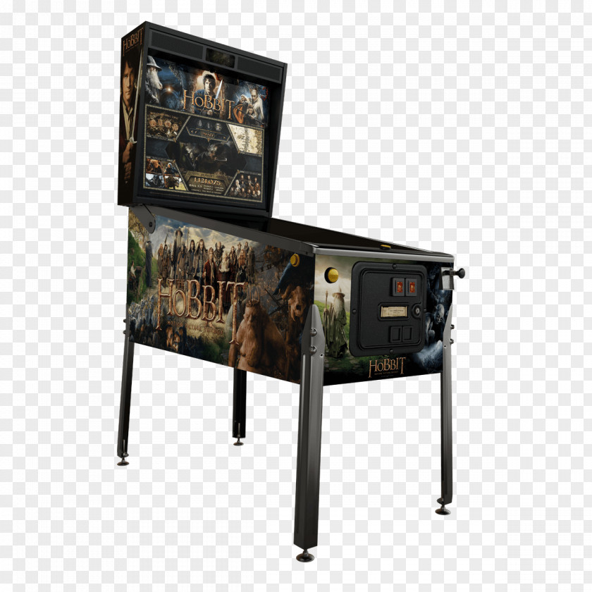 The Hobbit Video Pinball Arcade Game Jersey Jack PNG