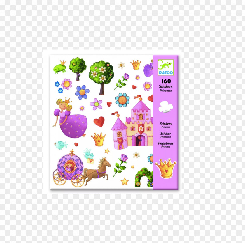 Toy Sticker Djeco Game Stationery PNG