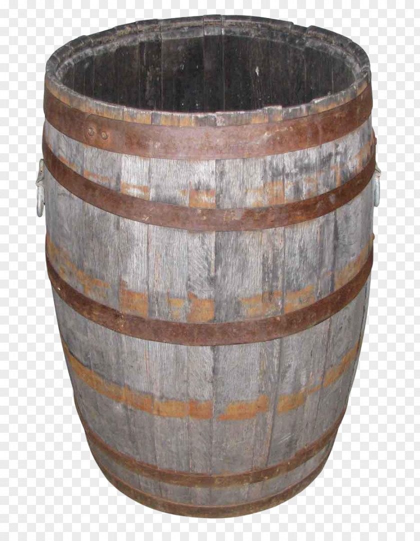 Wood Barrel Crate Drum Beer PNG