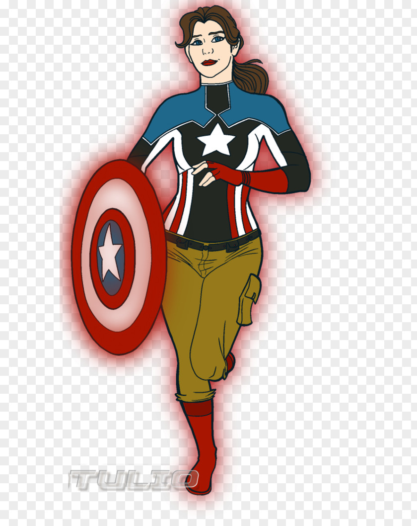 Captain America Peggy Carter Agent Fan Art PNG