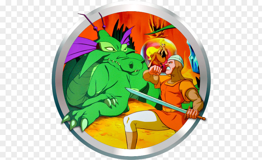 Dragons Lair Animated Cartoon Dragon's Legendary Creature PNG