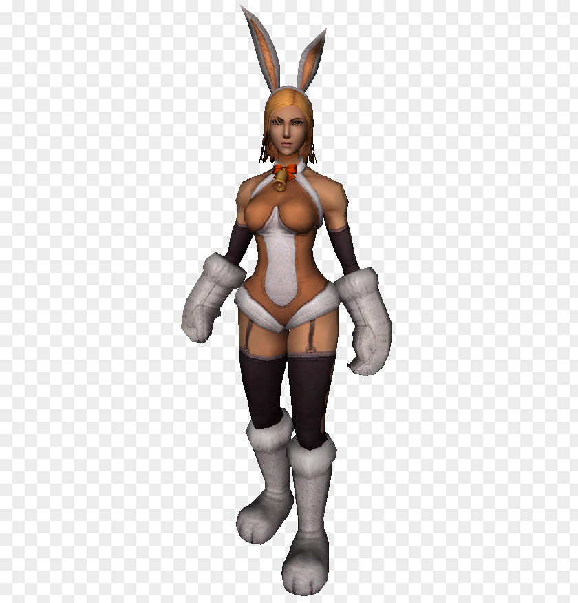 Easter Bunny Costume Cartoon Mascot PNG