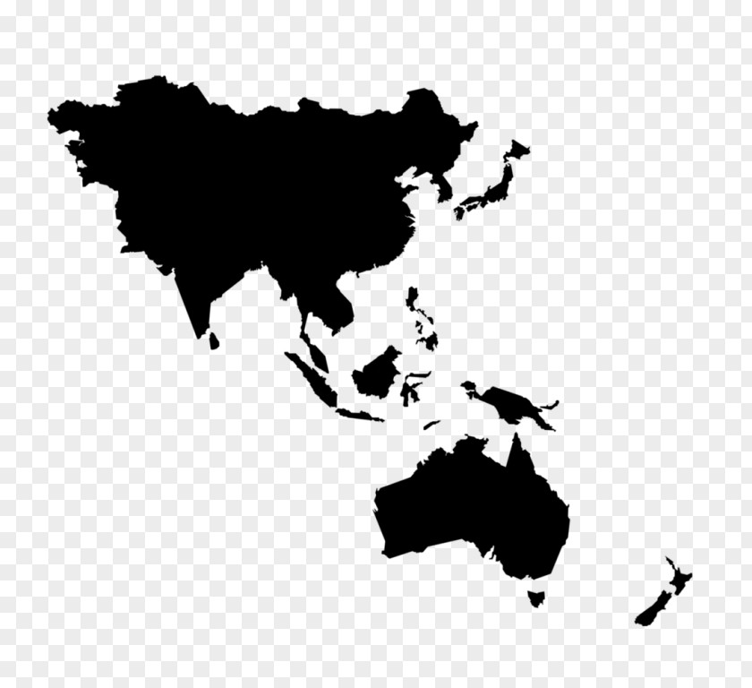Map Asia-Pacific Southeast Asia World Middle East PNG