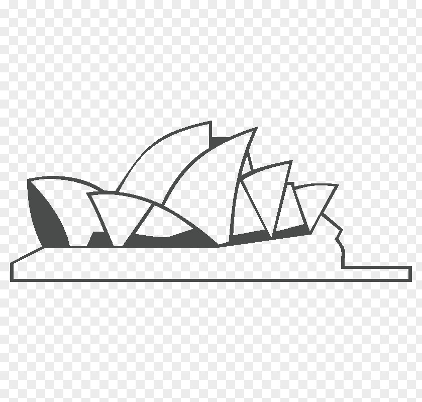 Opera Sydney House Drawing Line Art PNG