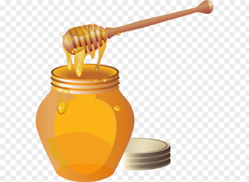 Bee Honey Vector Graphics Jam PNG