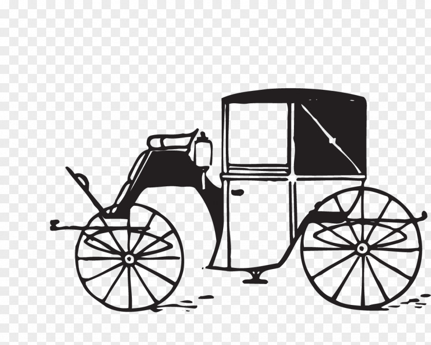 Carriage Cart Wagon Horse And Buggy Vehicle PNG