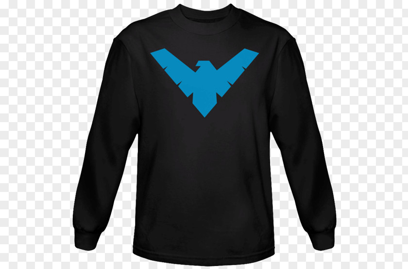 Chimichanga Long-sleeved T-shirt Nightwing Hoodie PNG