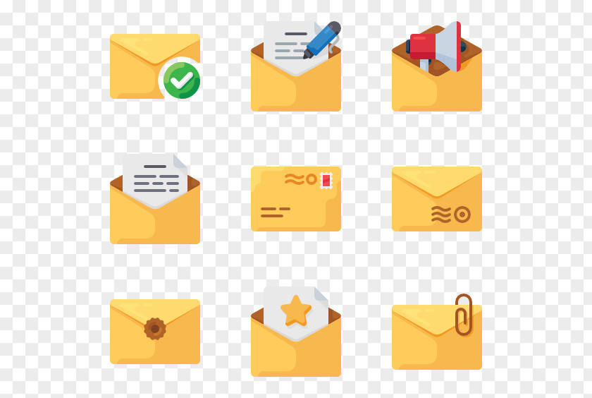 Envelope Email Paper Clip Art PNG