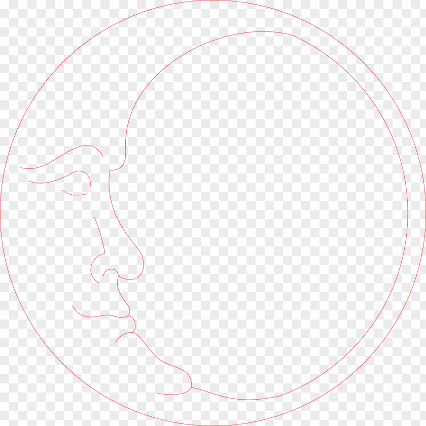 Line Face Like Circle Angle Pattern PNG