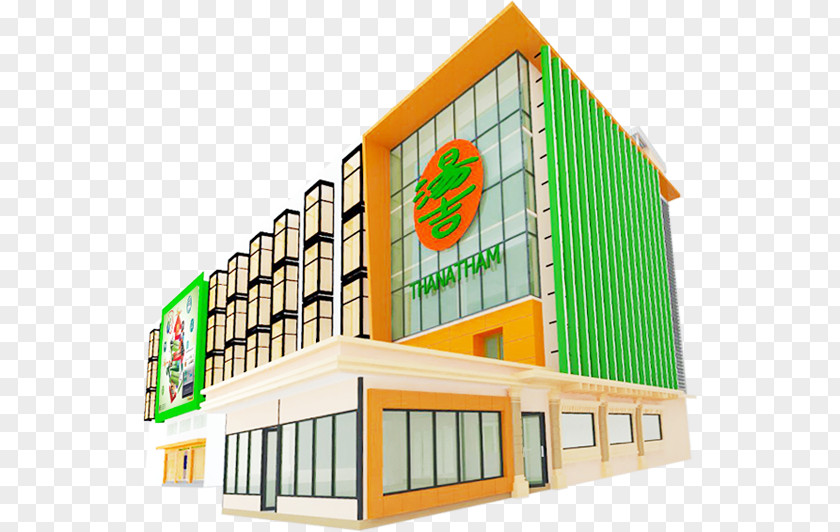 Channa Commercial Building Mixed-use Facade Product PNG