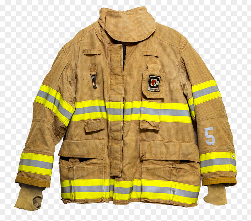 Jacket Firefighter T-shirt Bunker Gear Outerwear PNG