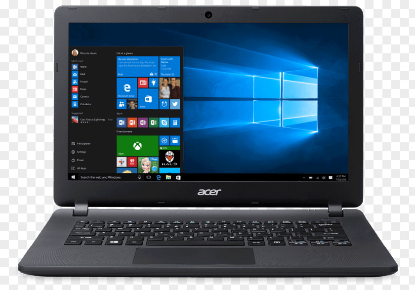 Laptop Acer Aspire HP Pavilion Intel Core PNG