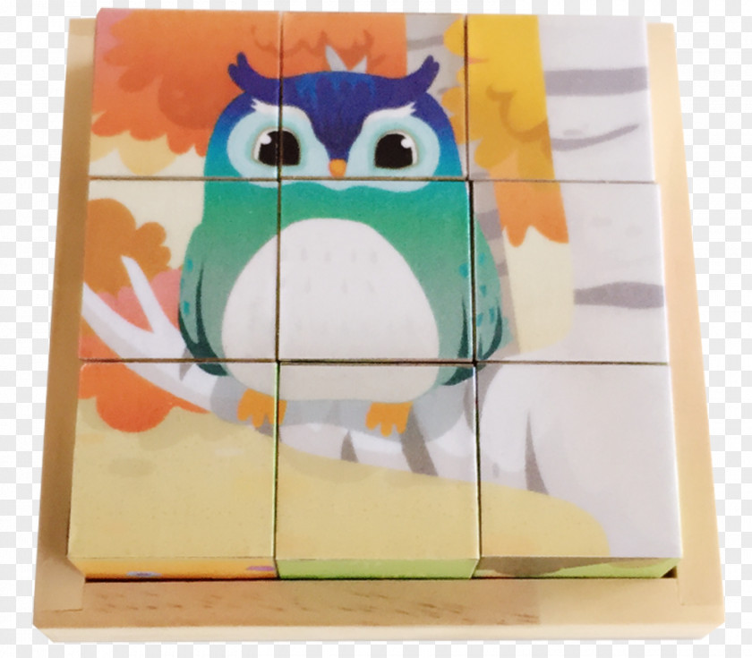 Owl Paper Painting PNG