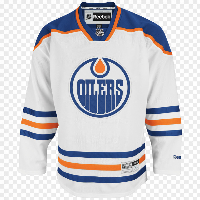 Reebok Edmonton Oilers National Hockey League Third Jersey NHL Uniform PNG