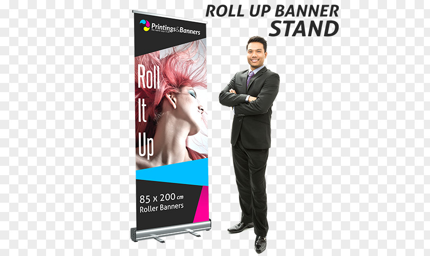 Rollup Banner Display Advertising Public Relations Brand PNG