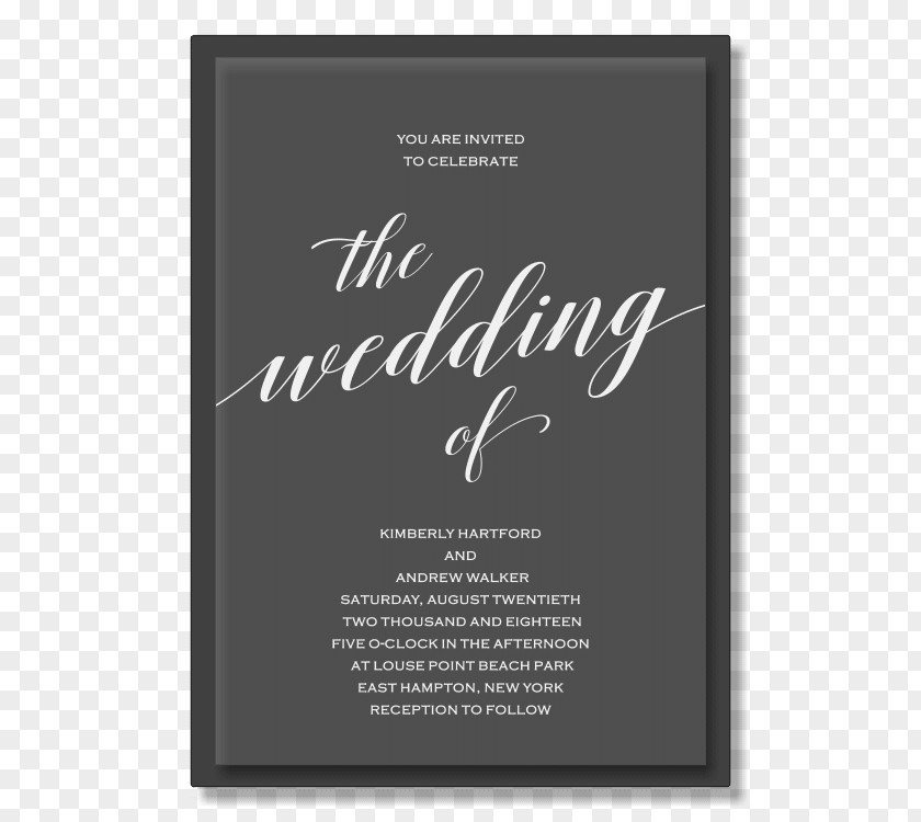 Wedding Invitation Convite PDF PNG