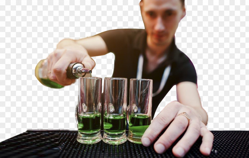 Bartender's Man Liqueur Bartender PNG