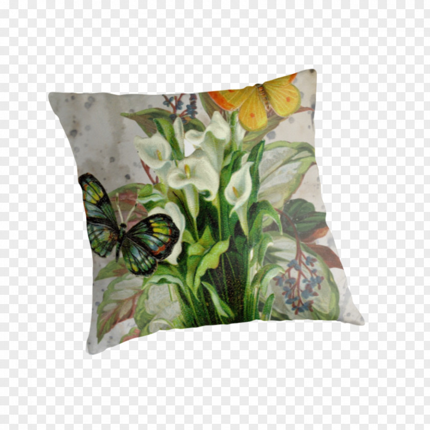 Butterfly Aestheticism Throw Pillows Cushion PNG
