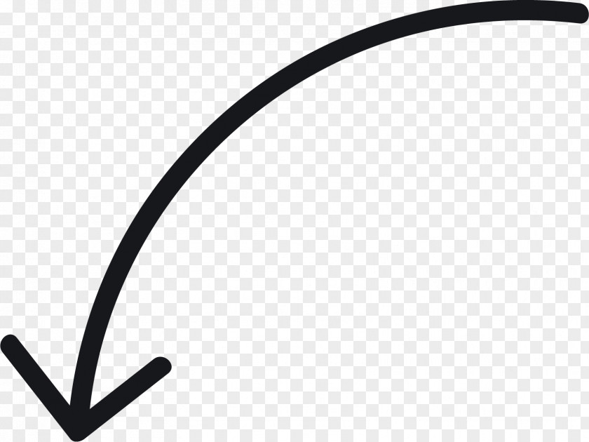 Curved Arrow Tool Curve PNG