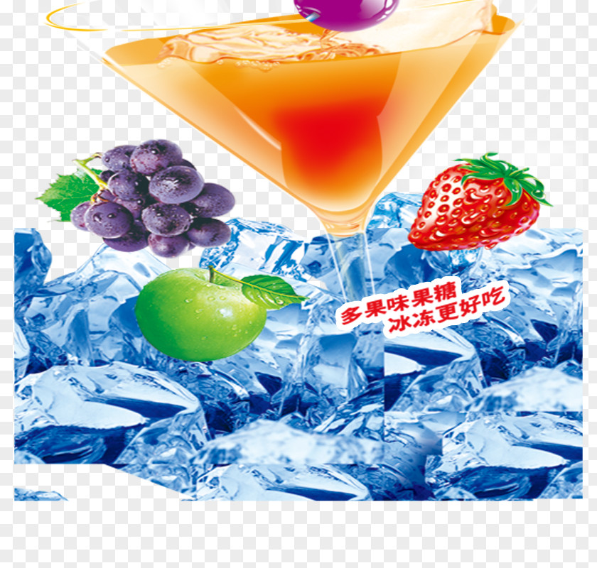Fruit Ice Juice Cocktail Garnish Mai Tai Wine Blue Hawaii PNG