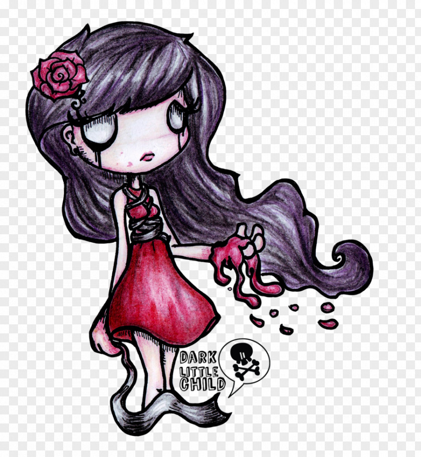 Macbeth Bloody Hands Illustration Cartoon Legendary Creature Black Hair Product PNG