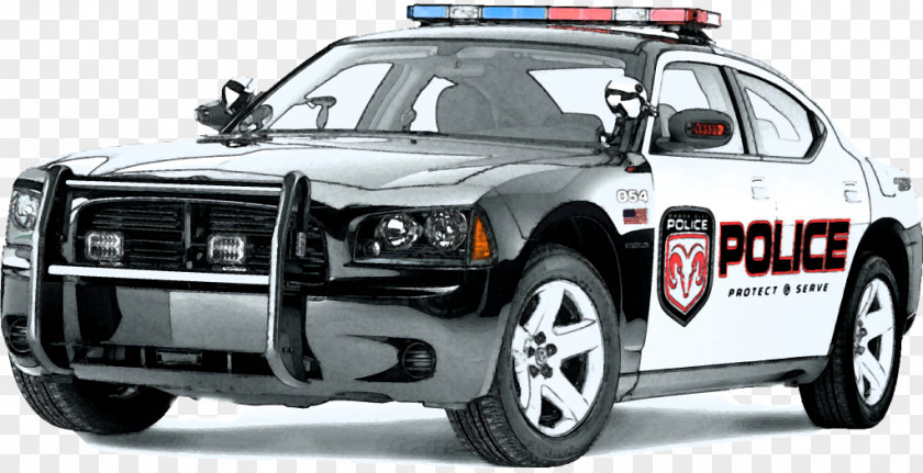 Police Car Dodge Charger (B-body) PNG