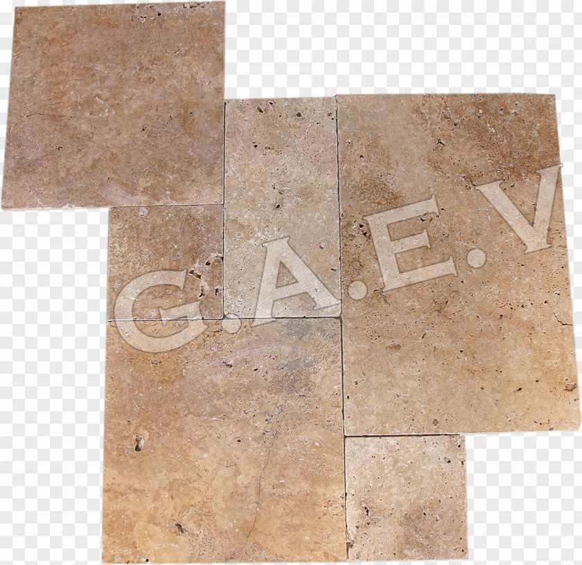 Stone Travertine Carrelage Dalle Deck PNG