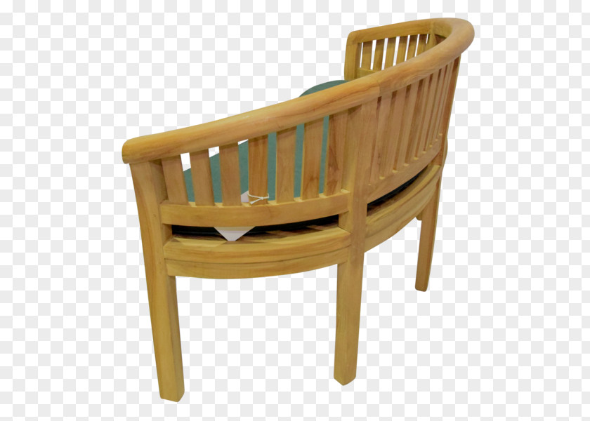 Curved Bench Chair Table Garden Furniture PNG