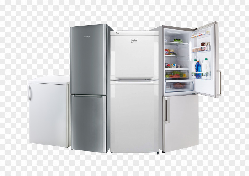 Fridge Home Appliance Refrigerator Major Beko Small PNG