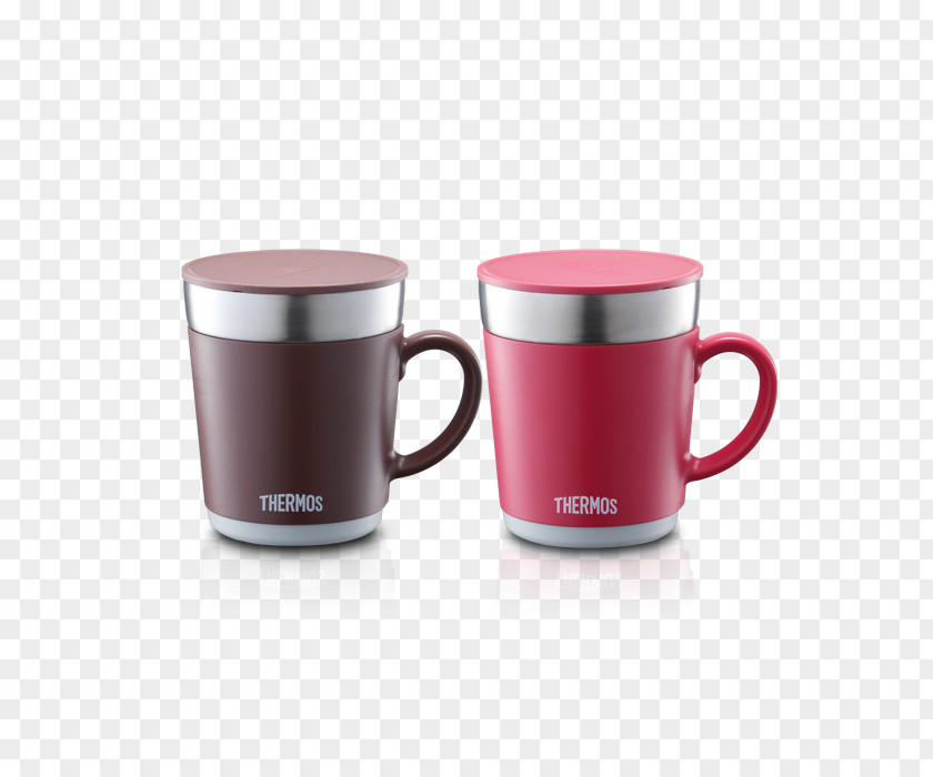 Jujube Coffee Cup Mug Thermoses Thermal Insulation Vacuum Insulated Panel PNG