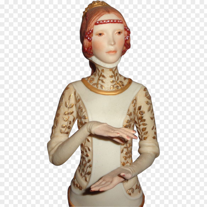 Lady Macbeth Crown Shoulder Figurine PNG