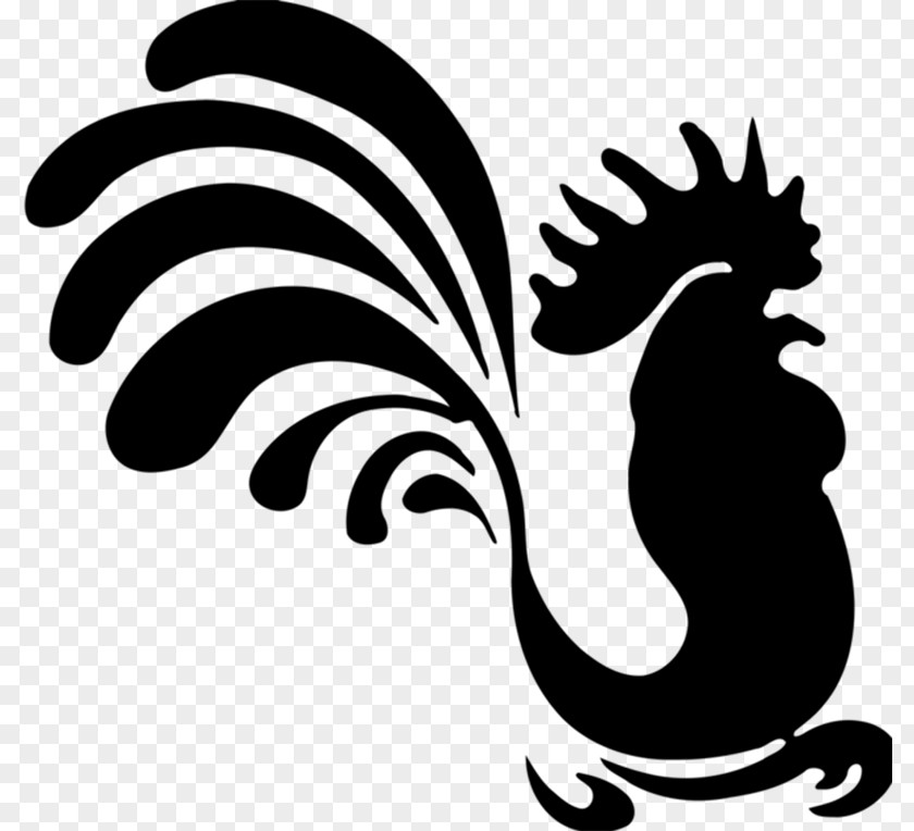 Silhouette Cochin Chicken Rooster Clip Art PNG
