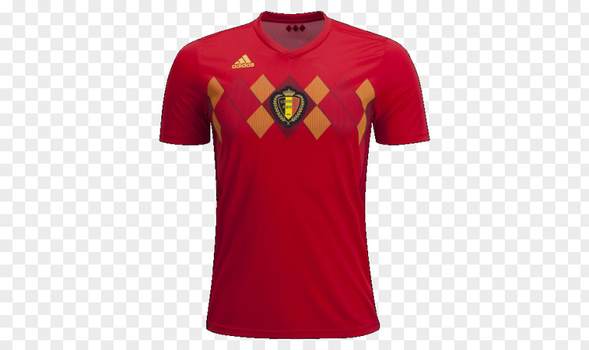 T-shirt 2018 FIFA World Cup Belgium National Football Team 2014 Jersey PNG