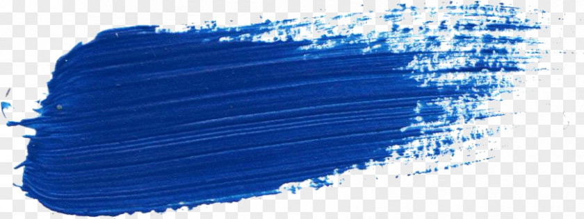 Blue Stroke Paintbrush Microsoft Paint PNG