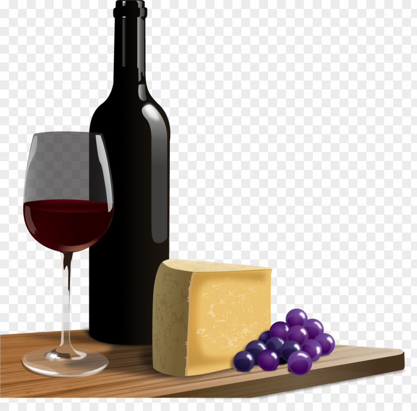 Cheese Wine Red Italian Clip Art PNG