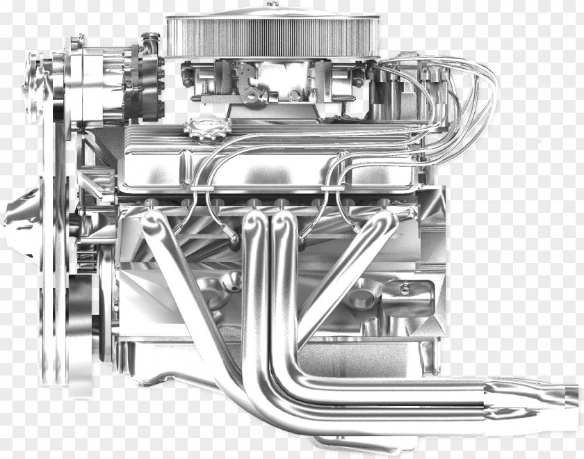 Dragster Engine Car Machine Product Design Black PNG