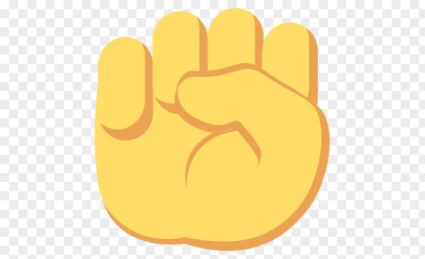 Emoji Raised Fist Sticker Emoticon PNG