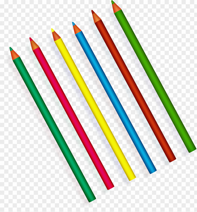 Office Supplies Writing Pencil Implement Line Angle Material PNG
