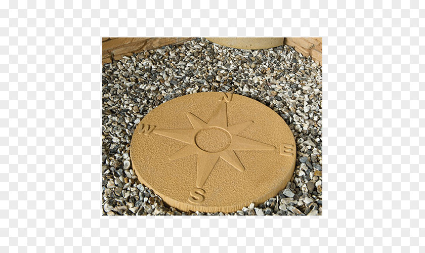 Sand Dust Place Mats Circle Brown PNG