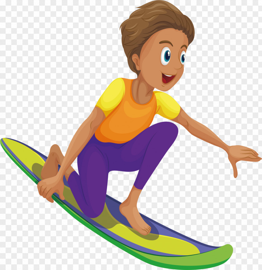 Stimulate The Surfing Movement Royalty-free Stock Illustration PNG